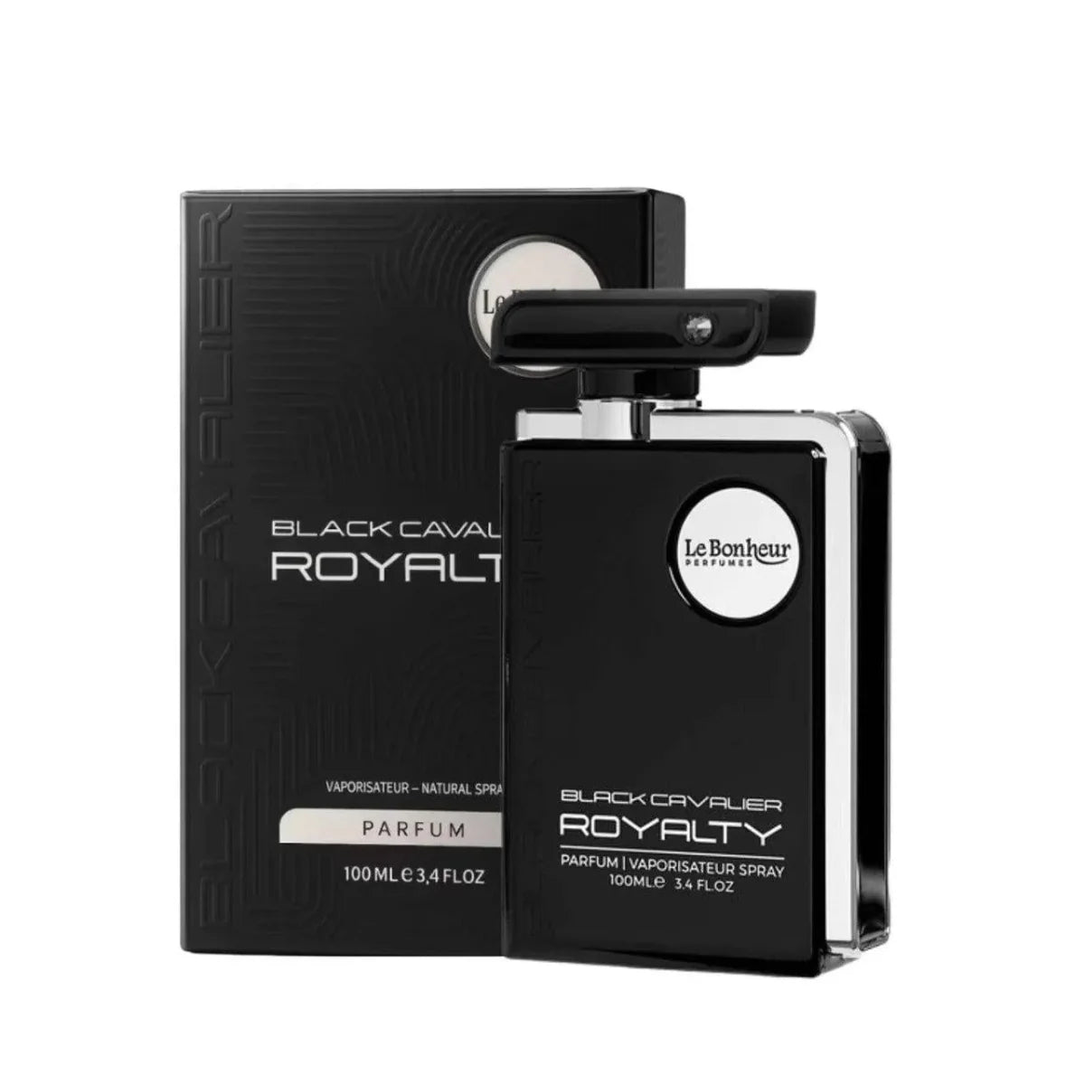 Almas Perfumes Black Cavalier Royalty Fragrance 3.4 oz 6288002811020