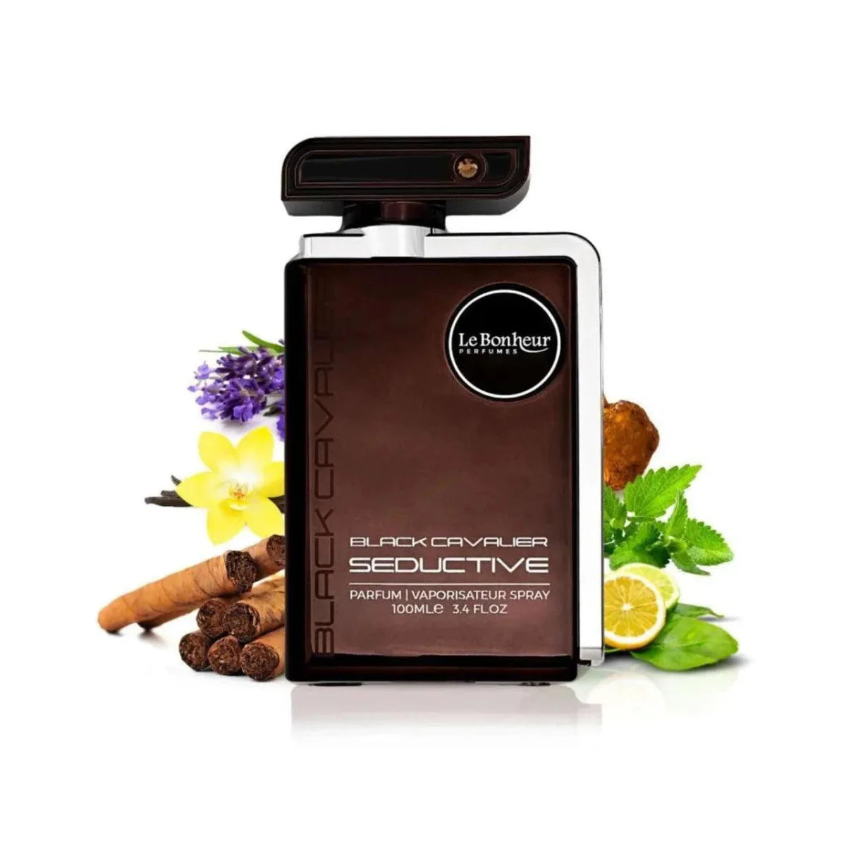 Almas Perfumes Black Cavalier Seductive Fragrance 3.4 oz 6288002811037