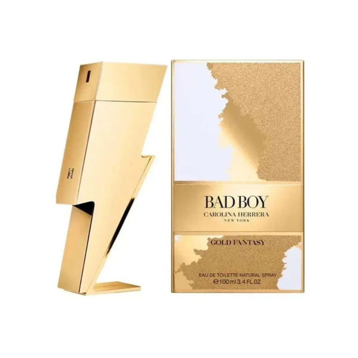 Carolina Herrera Bad Boy Gold Fantasy Fragrance 3.4 oz 8411061028933