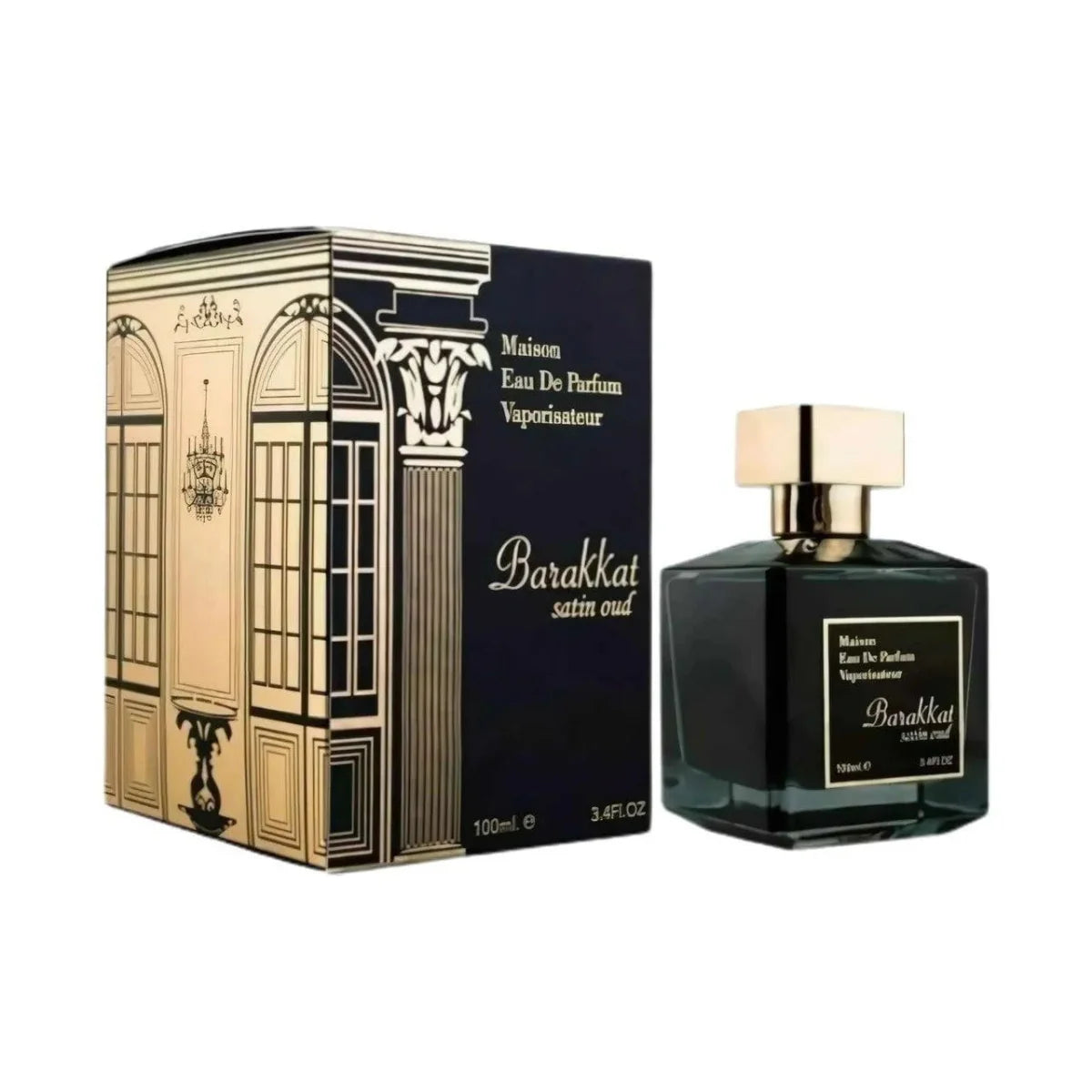 Fragrance World Barakkat Satin Oud Fragrance 3.4 oz 6291108321508