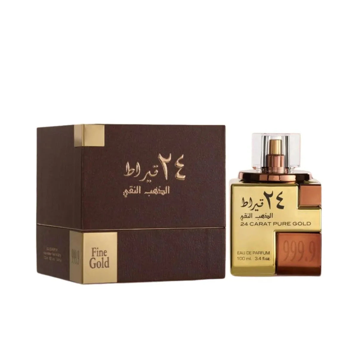 Lattafa 24 Carat Pure Gold Fragrance 3.4 oz 6291106063998