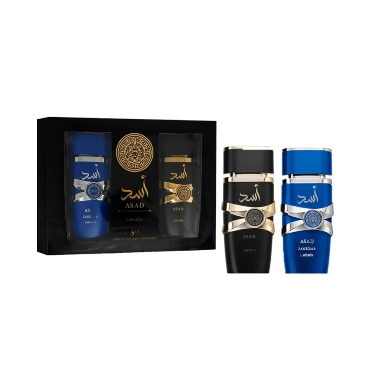 Lattafa Asad Set Gift Set Set 1 6290362346135