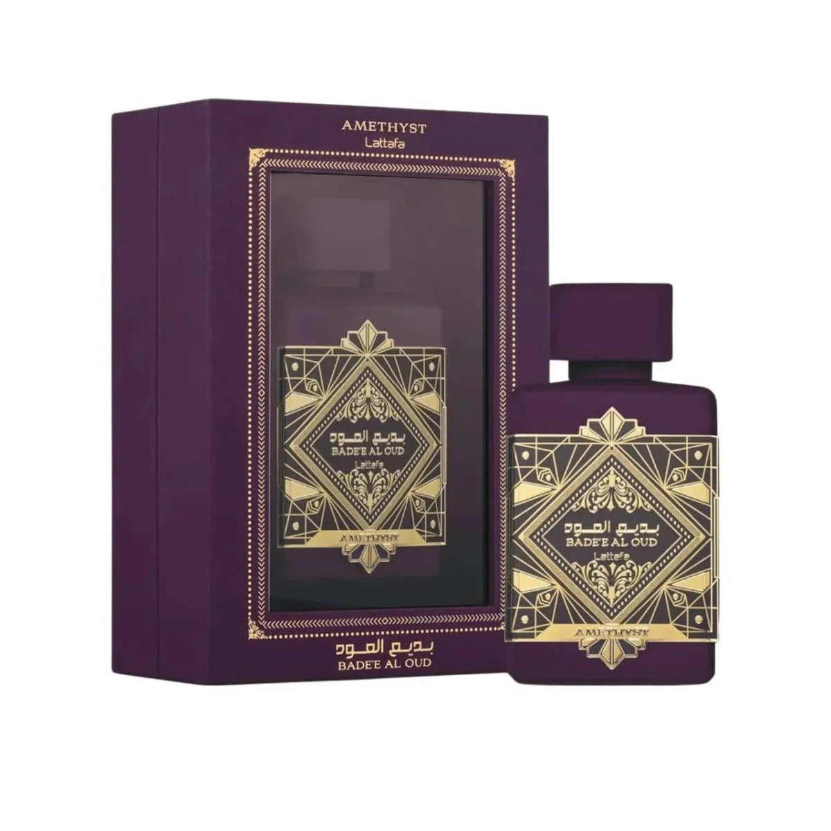 Lattafa Bade'e Al Oud Amethyst Fragrance 3.4 oz 6291108733875