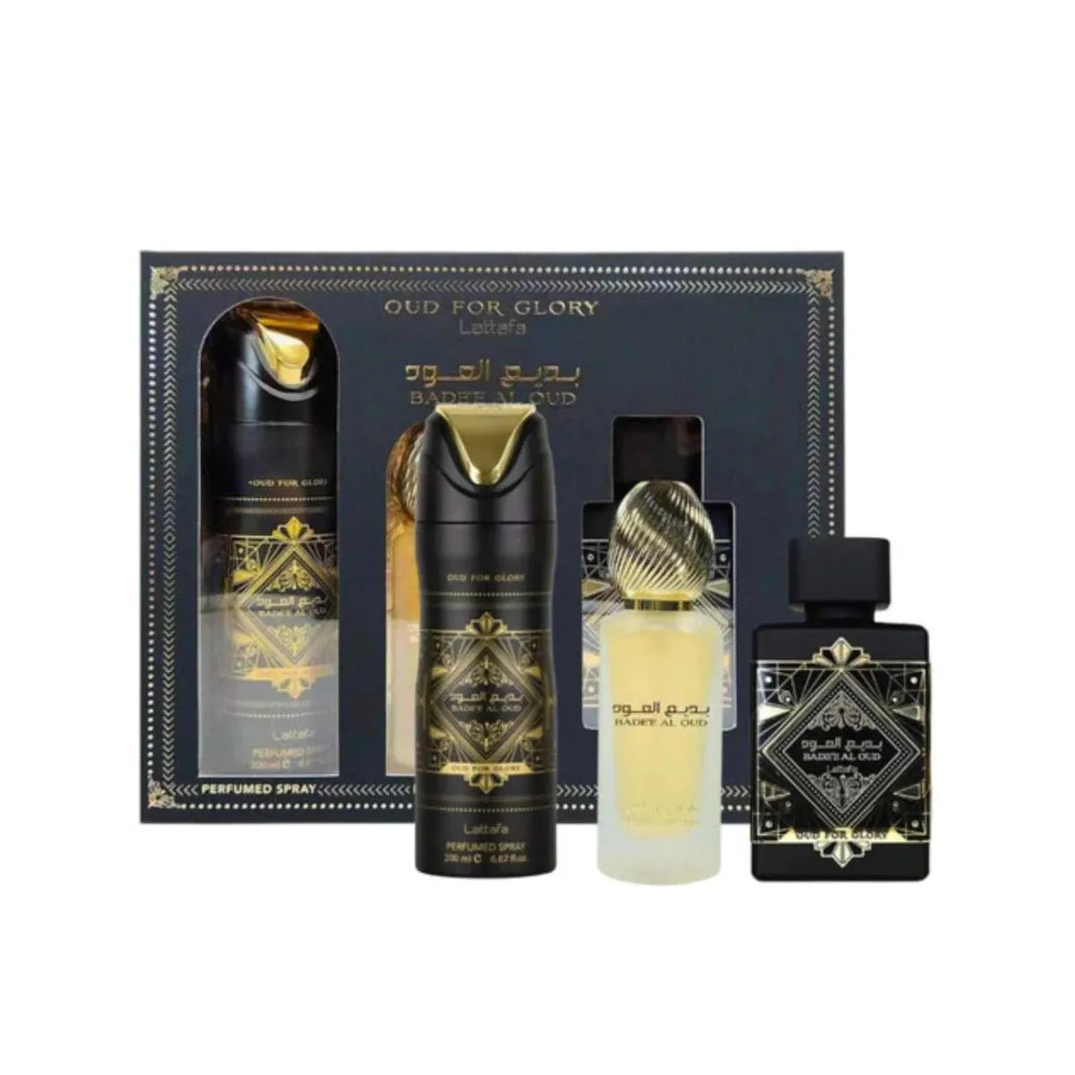 Lattafa Badee Al Oud Glory Gift Set Set 1 6290360599984