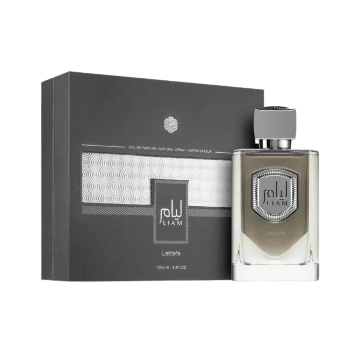 Lattafa Liam Grey Fragrance 3.4 oz 6290360591537