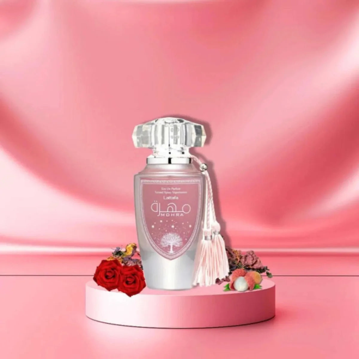 Lattafa Mohra Silky Rose Fragrance 3.4 oz 6291108735572