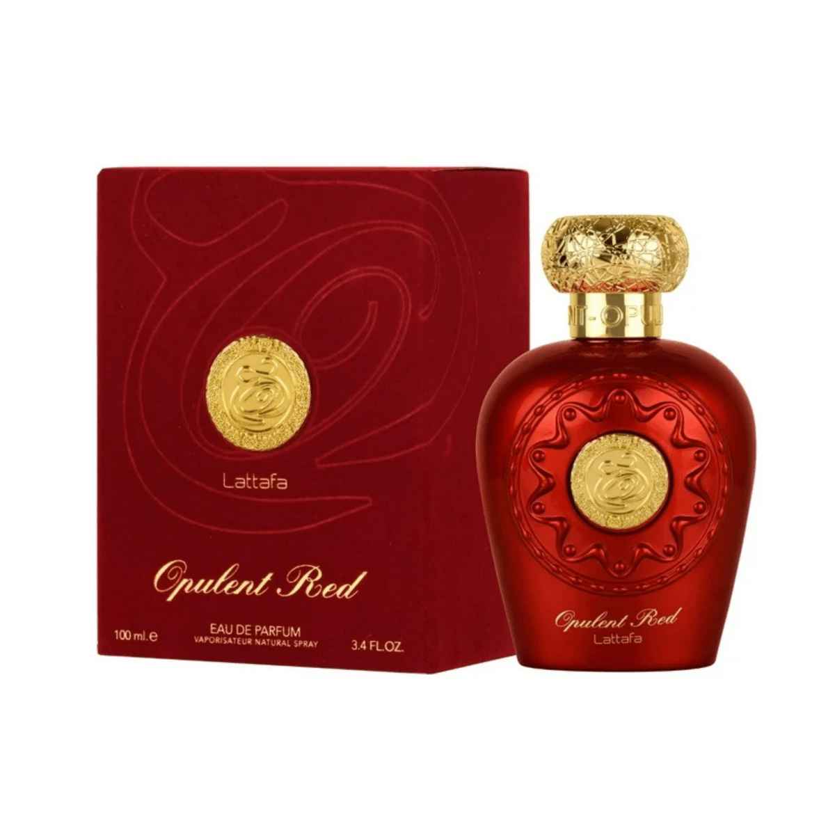 Lattafa Opulent Red Fragrance 3.4 oz 6291108737095