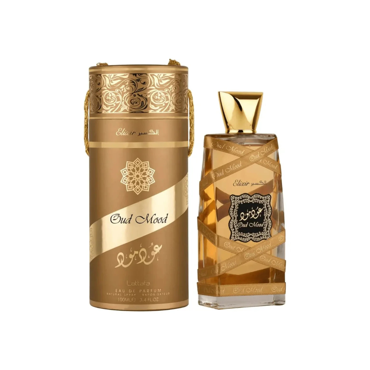 Lattafa Oud Mood Elixir Fragrance 3.4 oz 6291106068177