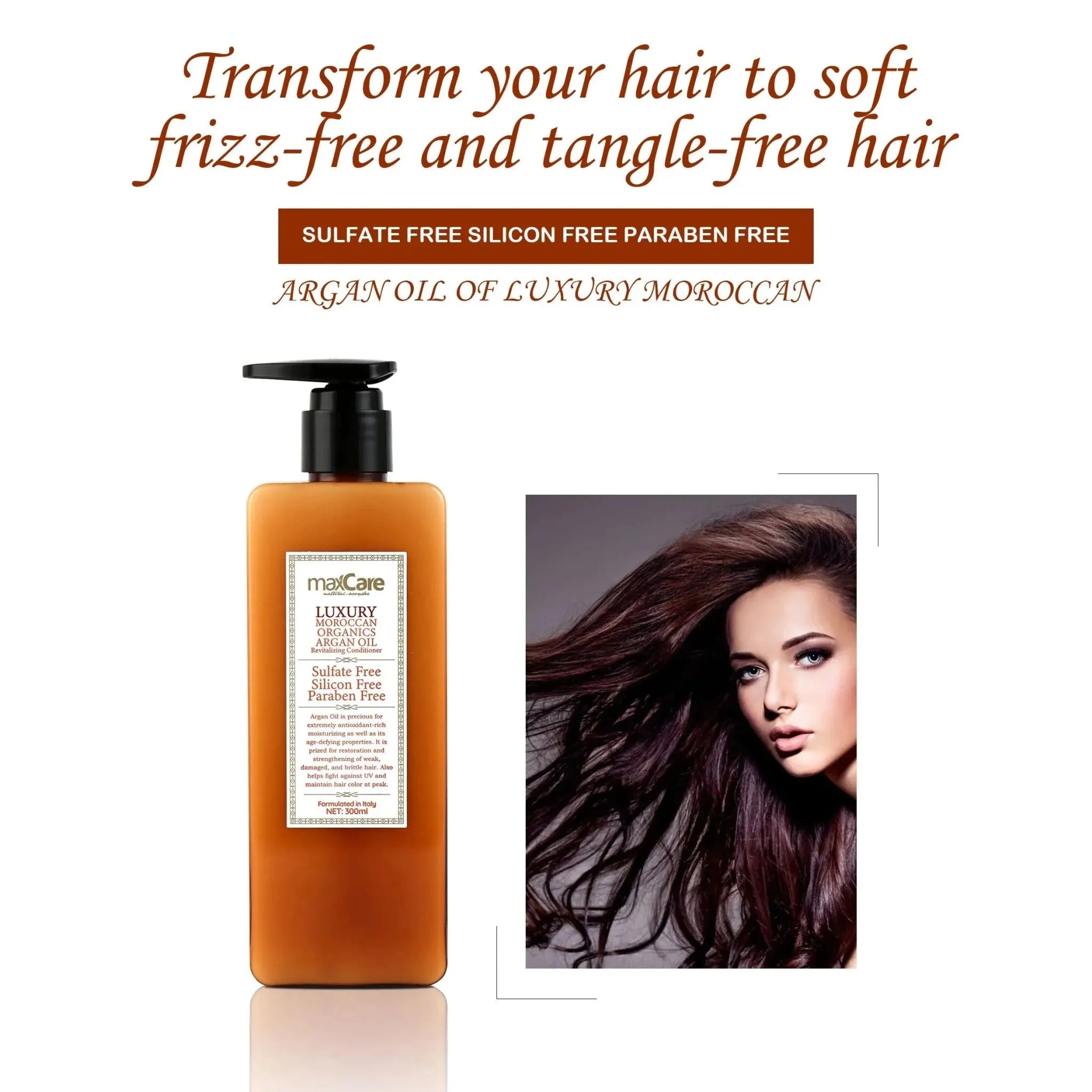 MaxCare Argan Oil Luxury Shampoo Shampoo 300ml 309272603521