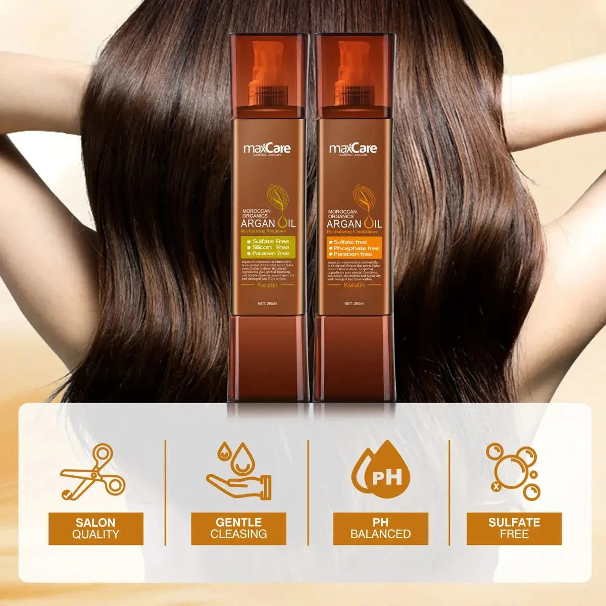 MaxCare MaxCare Argan Oil Conditioner Conditioner 800ml 8051414580321