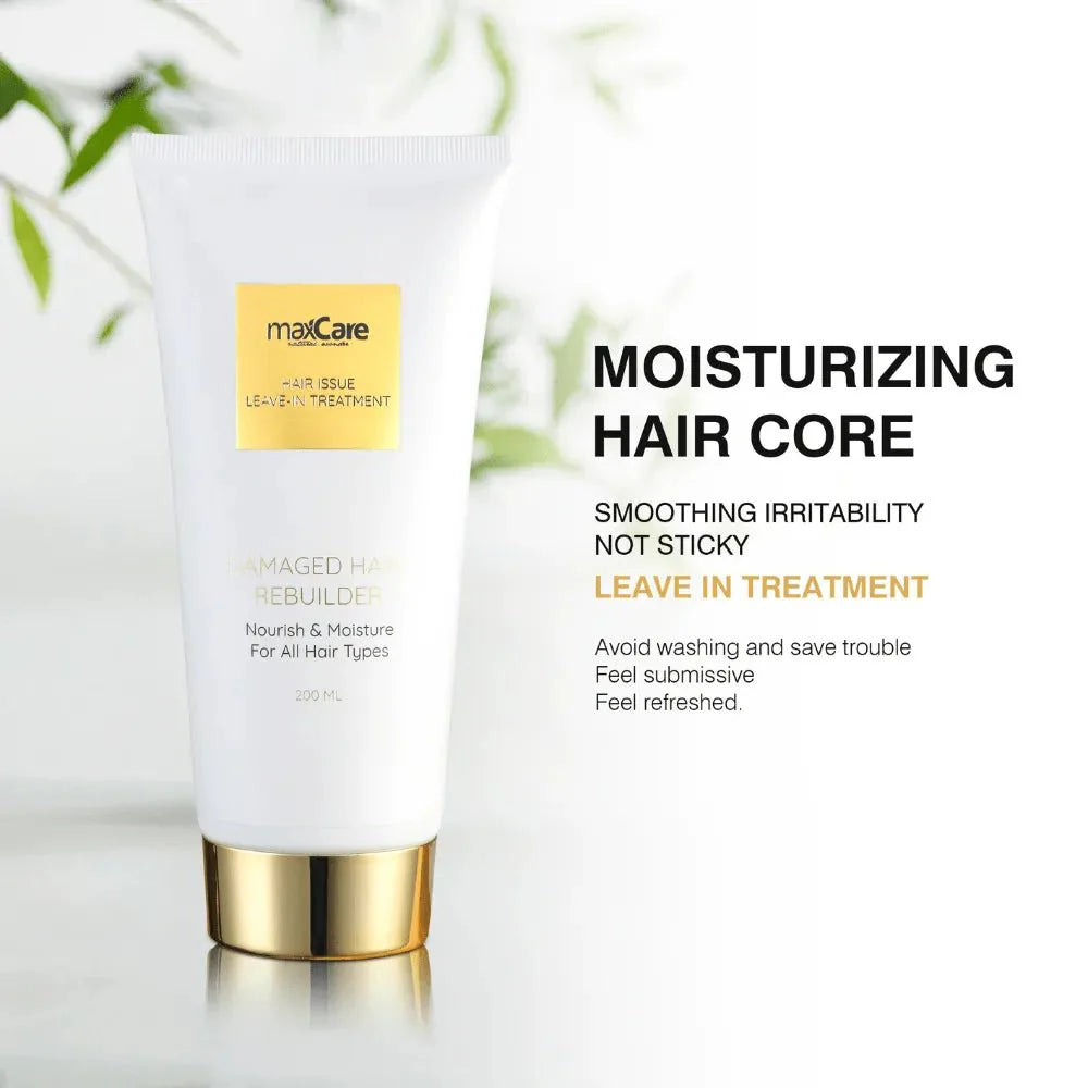 MaxCare MaxCare Damaged Hair Rebuilder Leave - In Treatment Hair Treatment 200ml 8051414580383