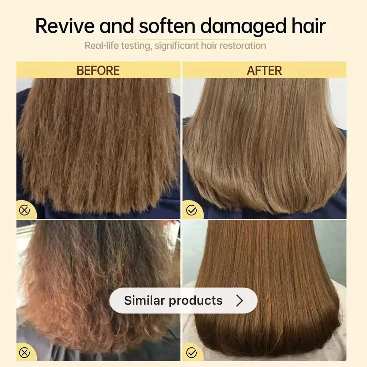 MaxCare MaxCare Damaged Hair Rebuilder Leave - In Treatment Hair Treatment 200ml 8051414580383