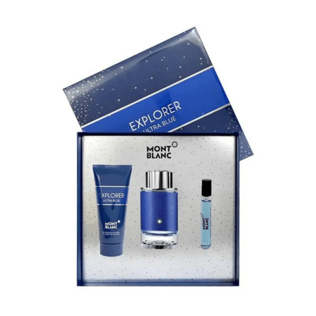 Mont Blanc Explorer Ultra Blue Gift Set Set 1 3386460125826