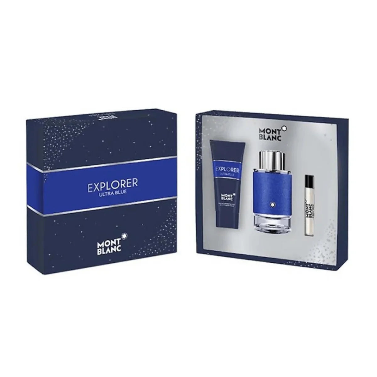 Mont Blanc Explorer Ultra Blue Gift Set Set 1 3386460125826