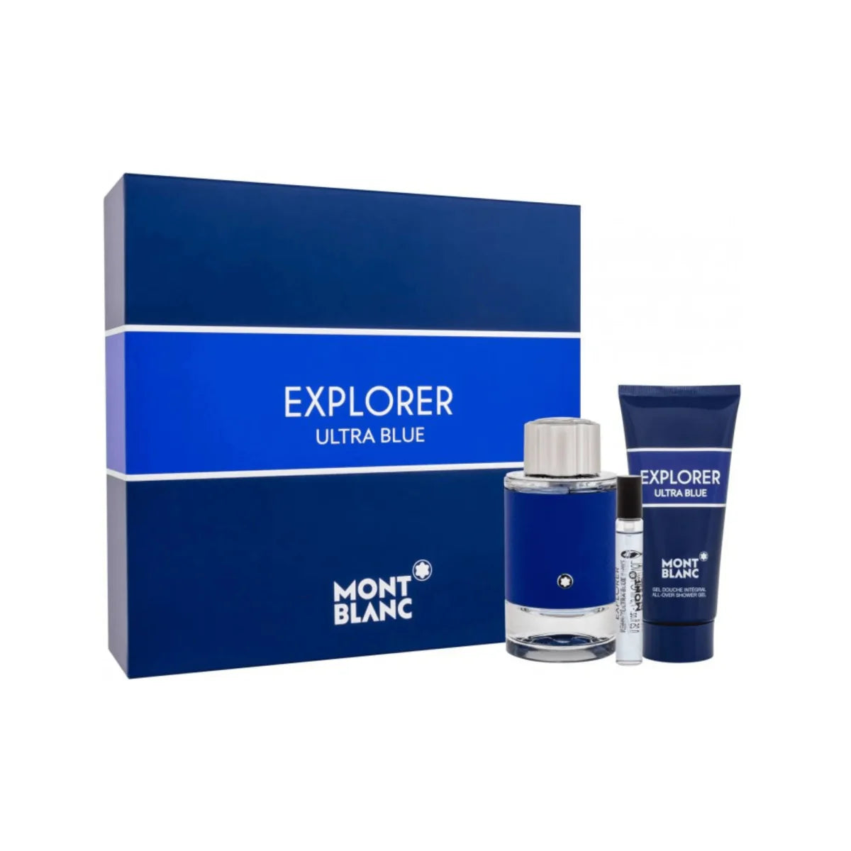 Mont Blanc Explorer Ultra Blue Gift Set Set 1 3386460125826