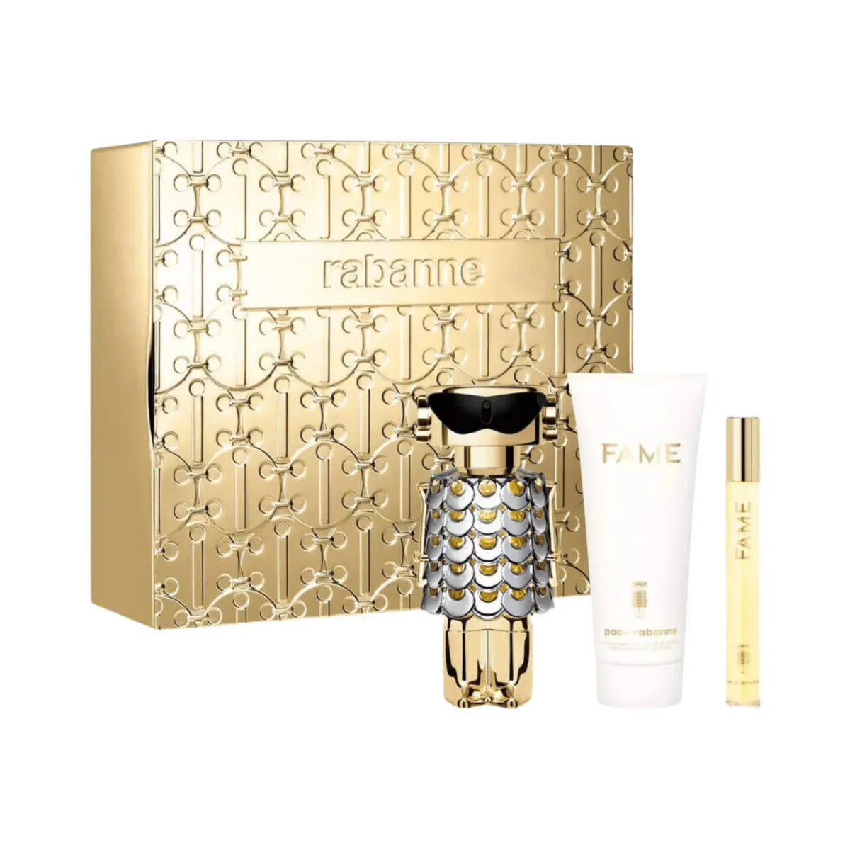Paco Rabanne Paco Rabanne Fame 3-Piece Gift Set: Bold Femininity & Parisian Glamour for Women Gift Set Set 3349668623549