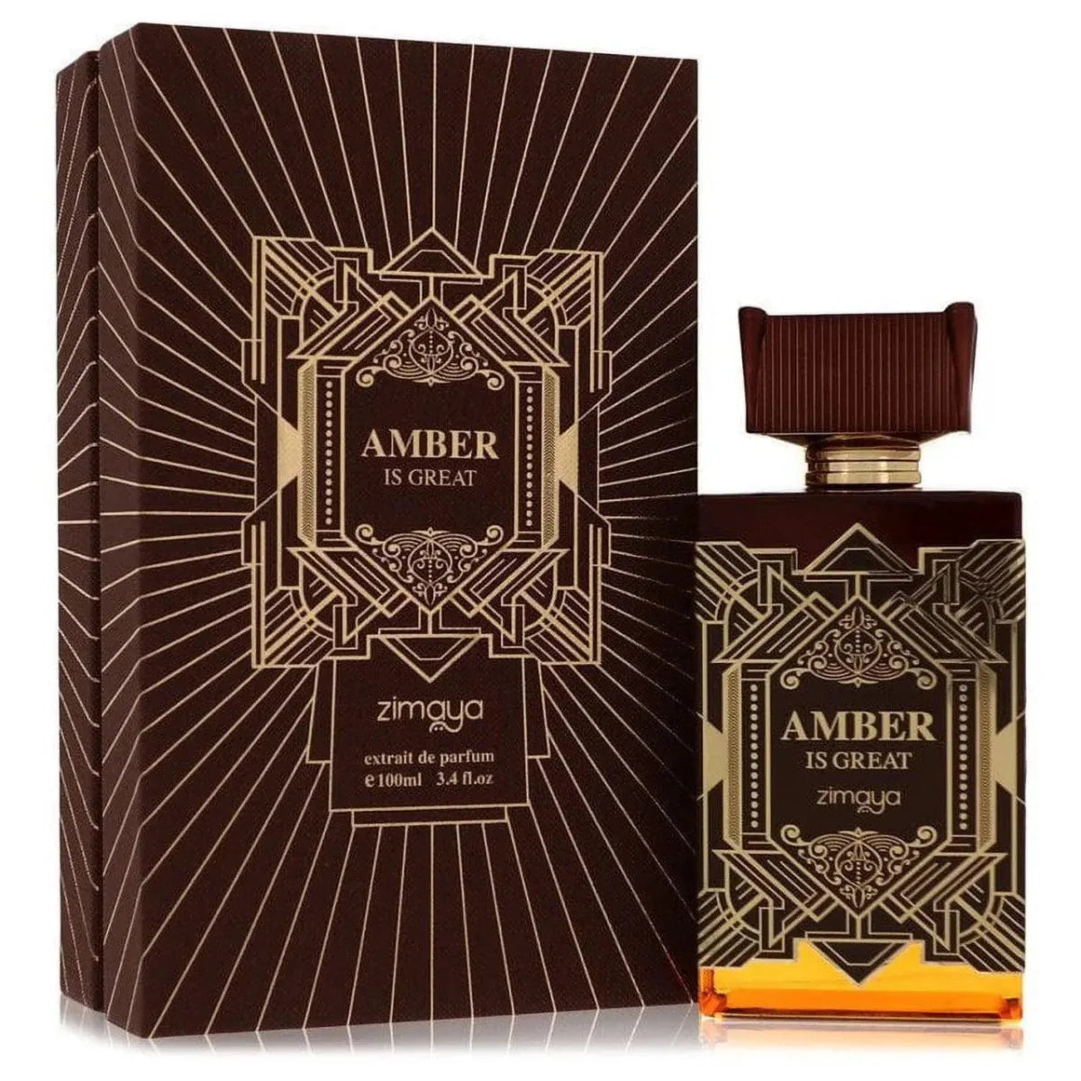Zimaya Amber is Great Fragrance 3.4 oz 6290171070283