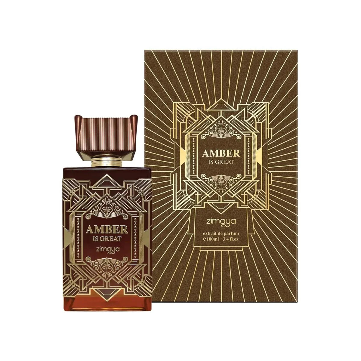 Zimaya Amber is Great Fragrance 3.4 oz 6290171070283