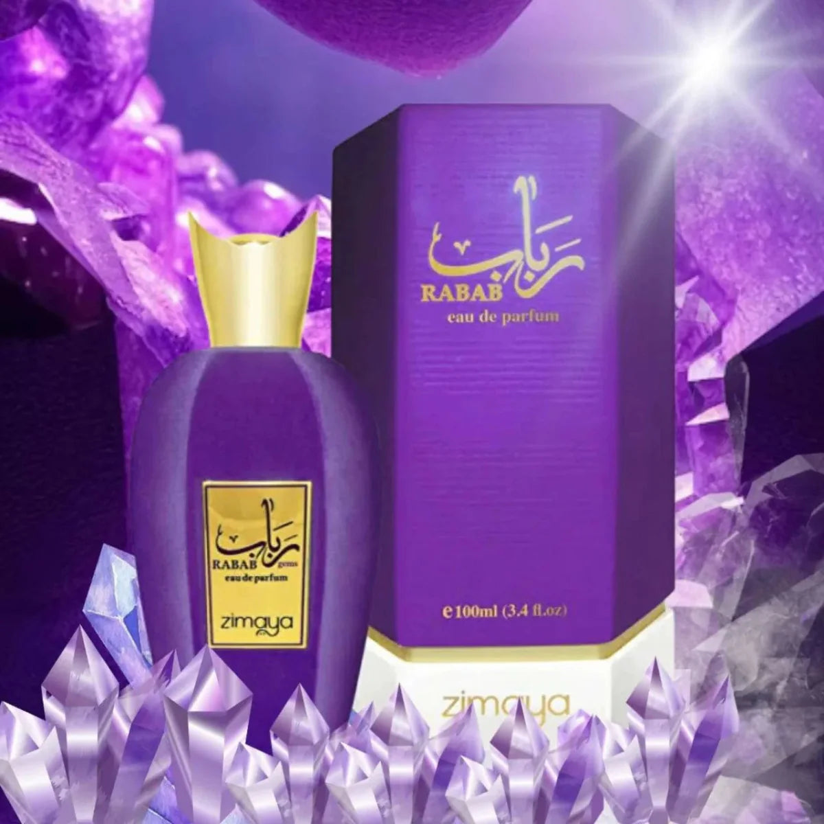 Zimaya Rabab Gems Fragrance 3.4 oz 6290171071020