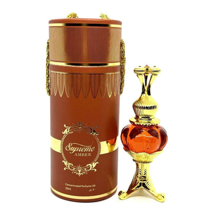 Afnan Supreme Amber Perfume Oil 0.67 oz 6290171060109
