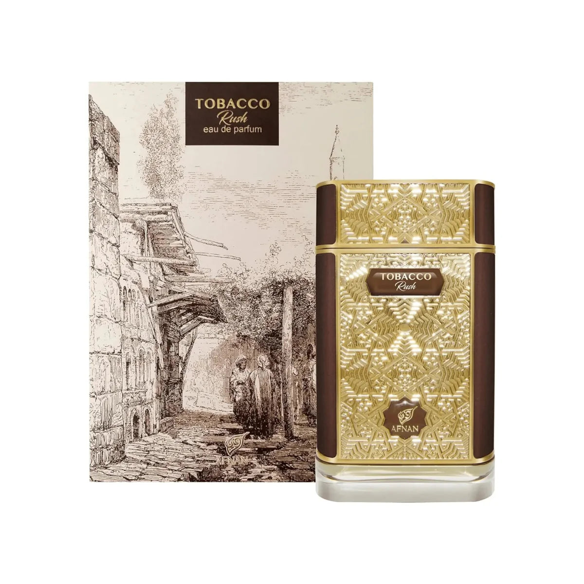 Afnan Tobacco Rush Fragrance 2.7 oz 6290171071518