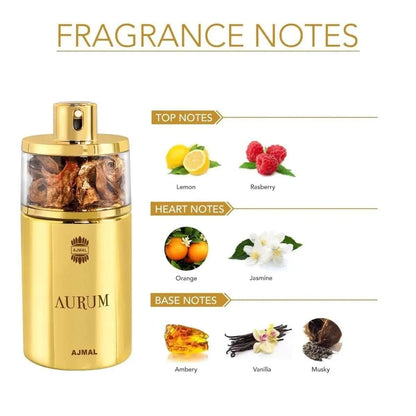Ajmal Aurum Fragrance 2.5 oz 6293708004867