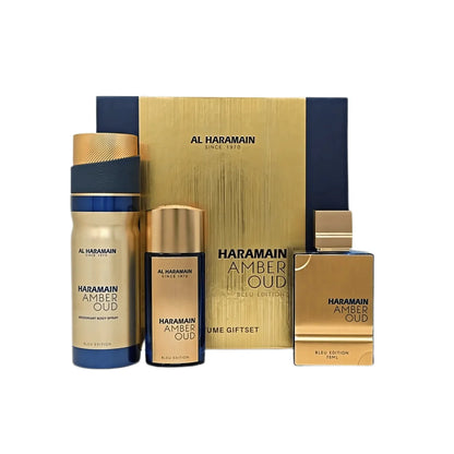Al Haramain Amber Oud Blue Gift Set Set 1 6291106814316