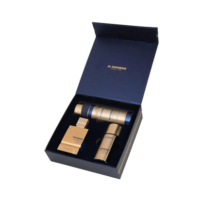 Al Haramain Amber Oud Blue Gift Set Set 1 6291106814316