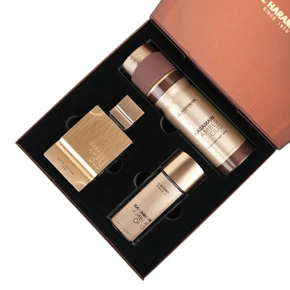 Al Haramain Amber Oud Gold Edition Gift Set Set 1 6291106813333