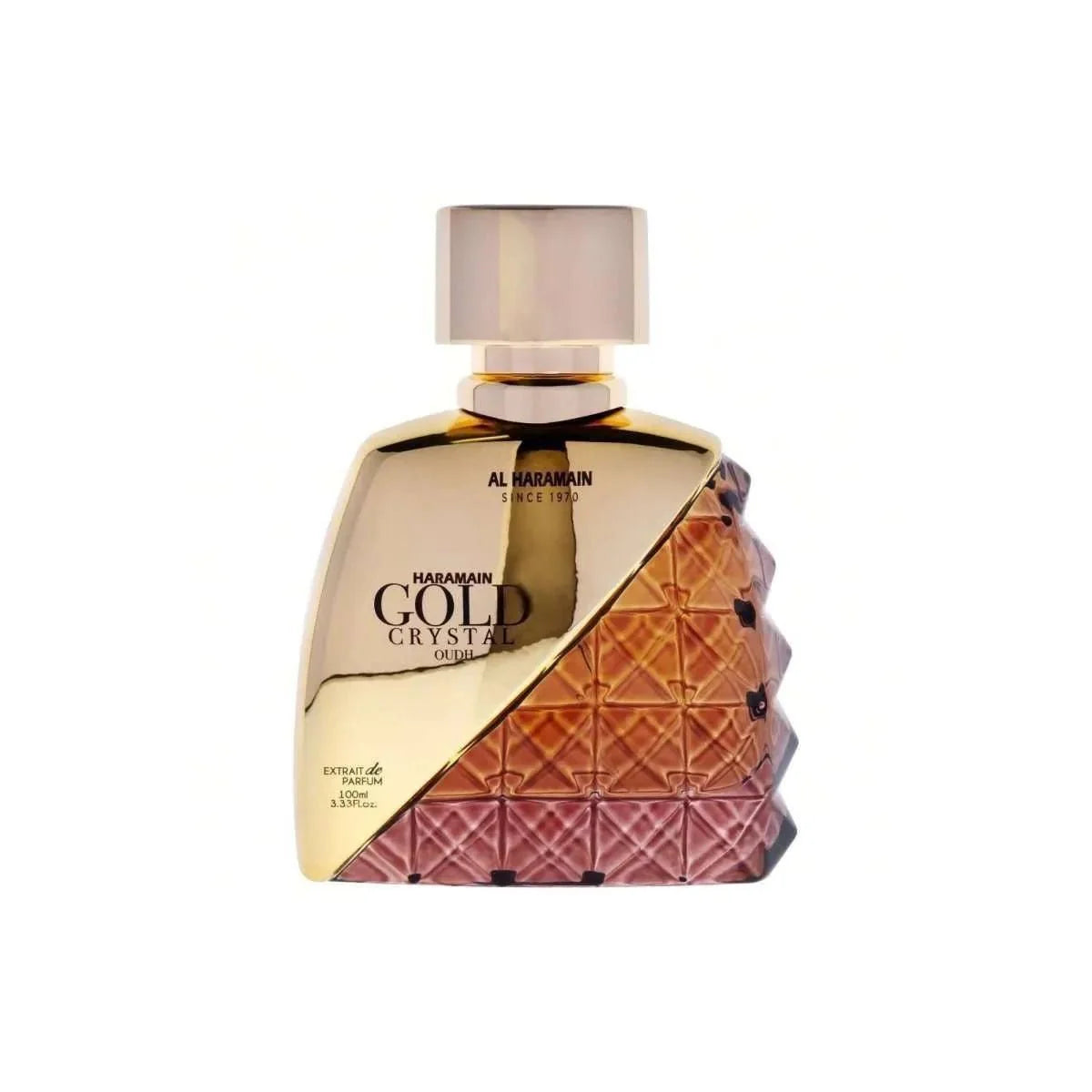 Al Haramain Gold Crystal Oud Fragrance 3.3 oz 6291106813524