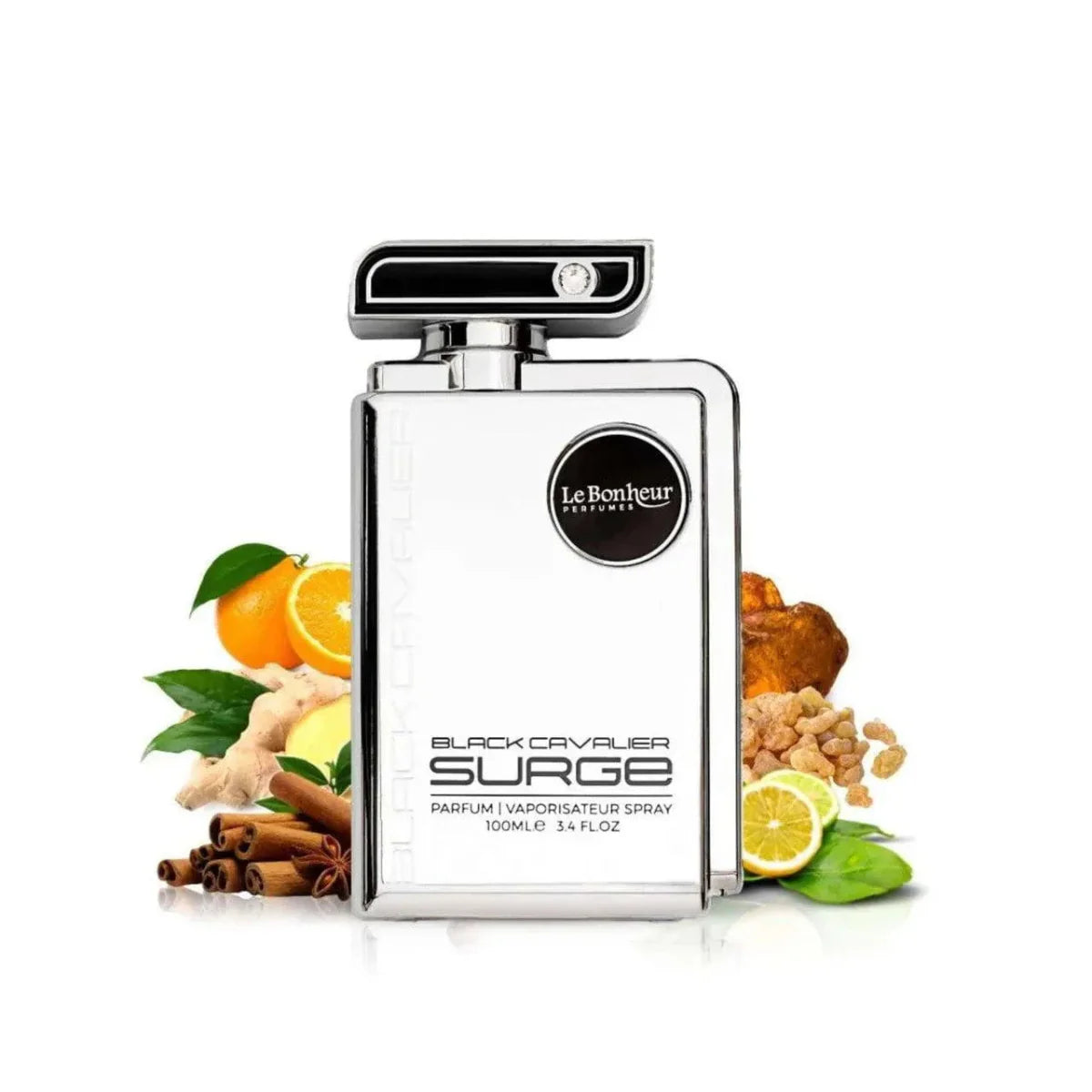 Almas Perfumes Black Cavalier Surge Fragrance 3.4 oz 6288002811044