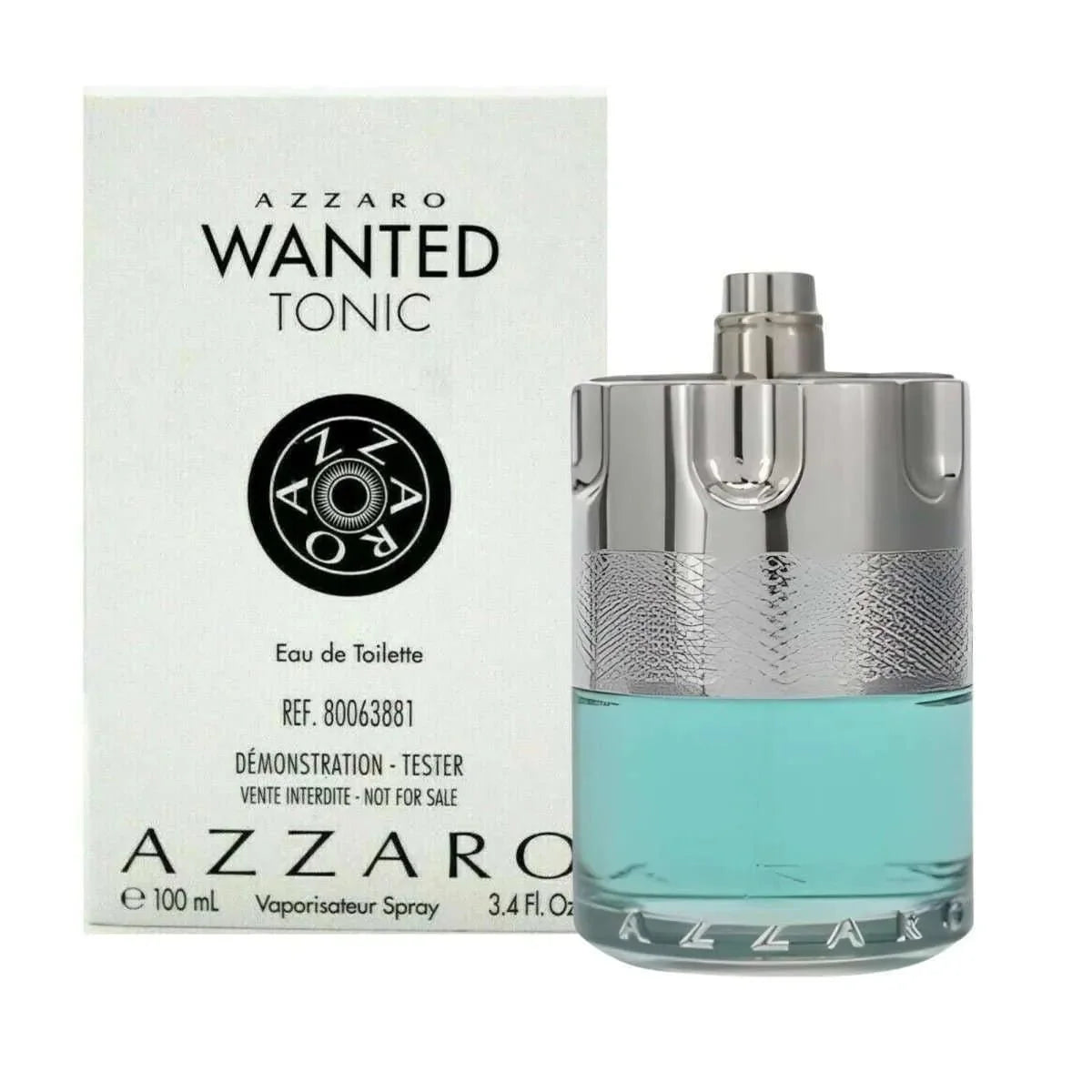 Azzaro Wanted Tonic Tester 3.4 oz 3351500017393