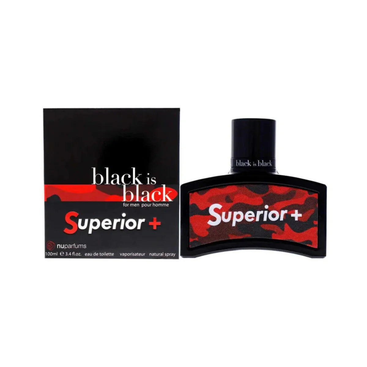 Black is Black Superior Fragrance 3.4 oz 875990001104