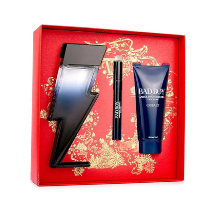 Carolina Herrera Bad Boy Cobalt Gift Set Set 1 8411061087473