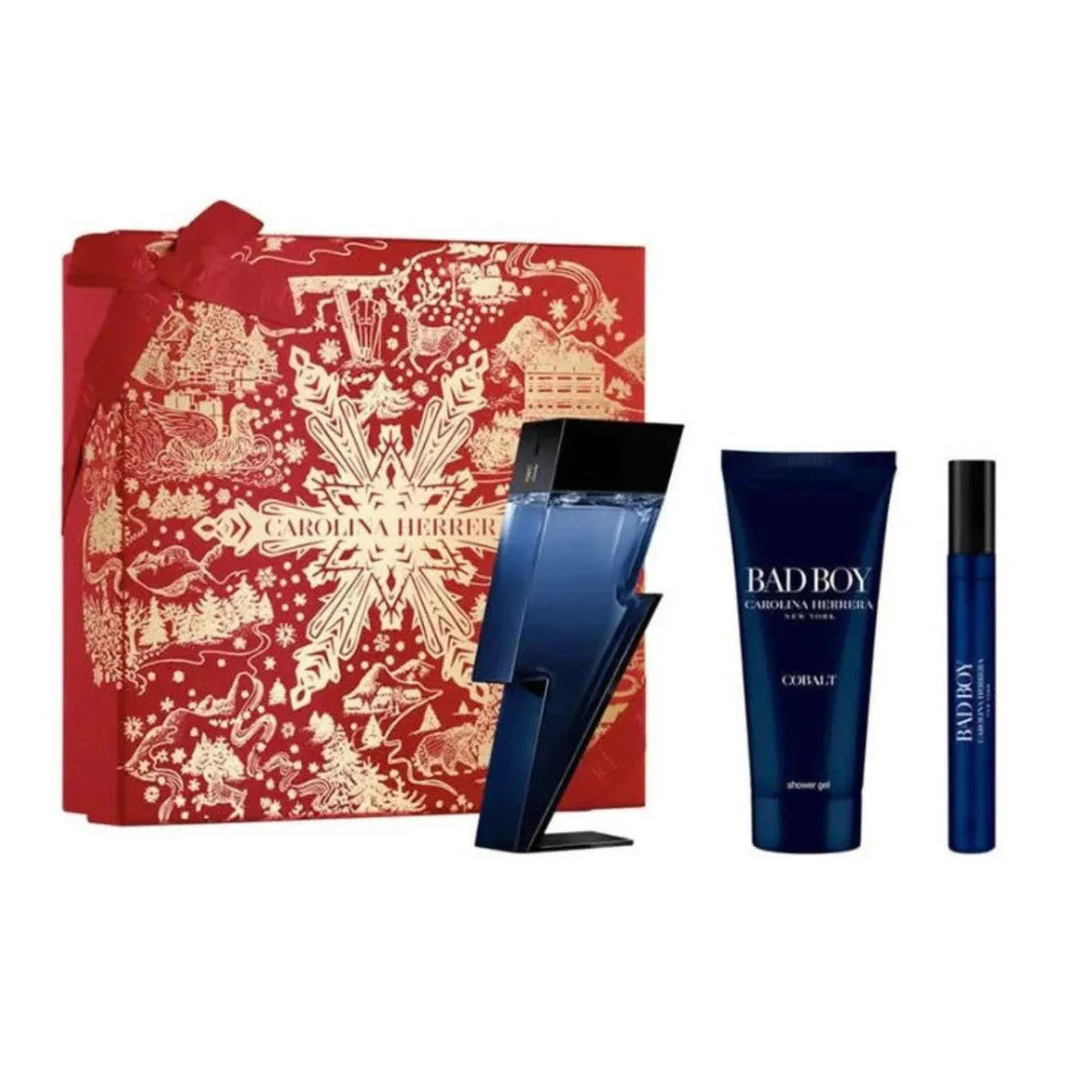 Carolina Herrera Bad Boy Cobalt Gift Set Set 1 8411061087473