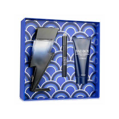 Carolina Herrera Bad Boy Cobalt Gift Set Set 1 8411061092552