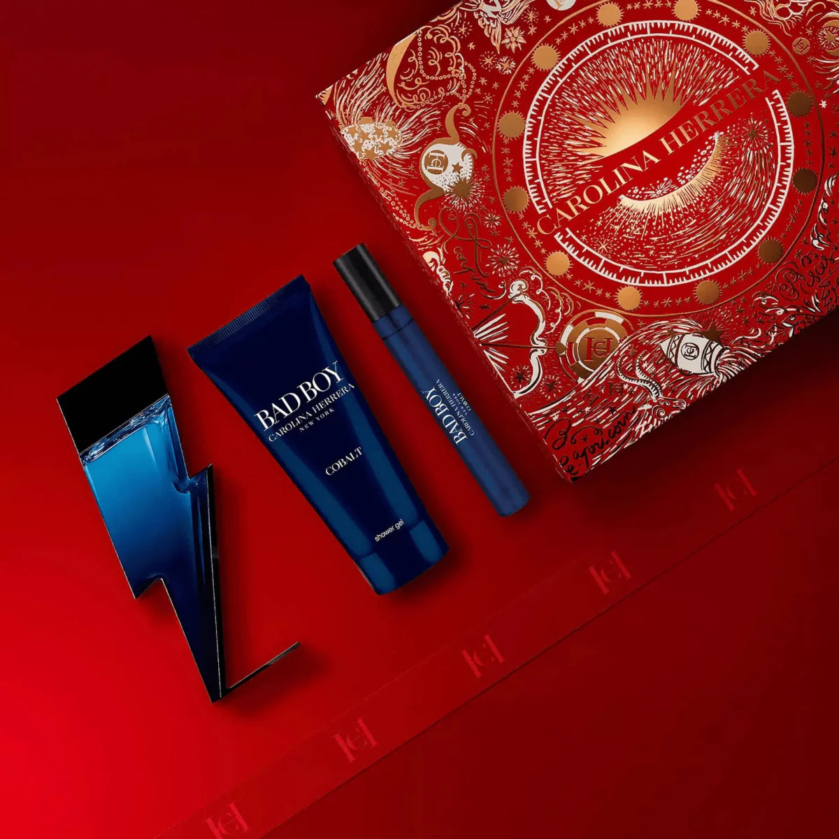 Carolina Herrera Bad Boy Cobalt Gift Set Set 1 8411061102008