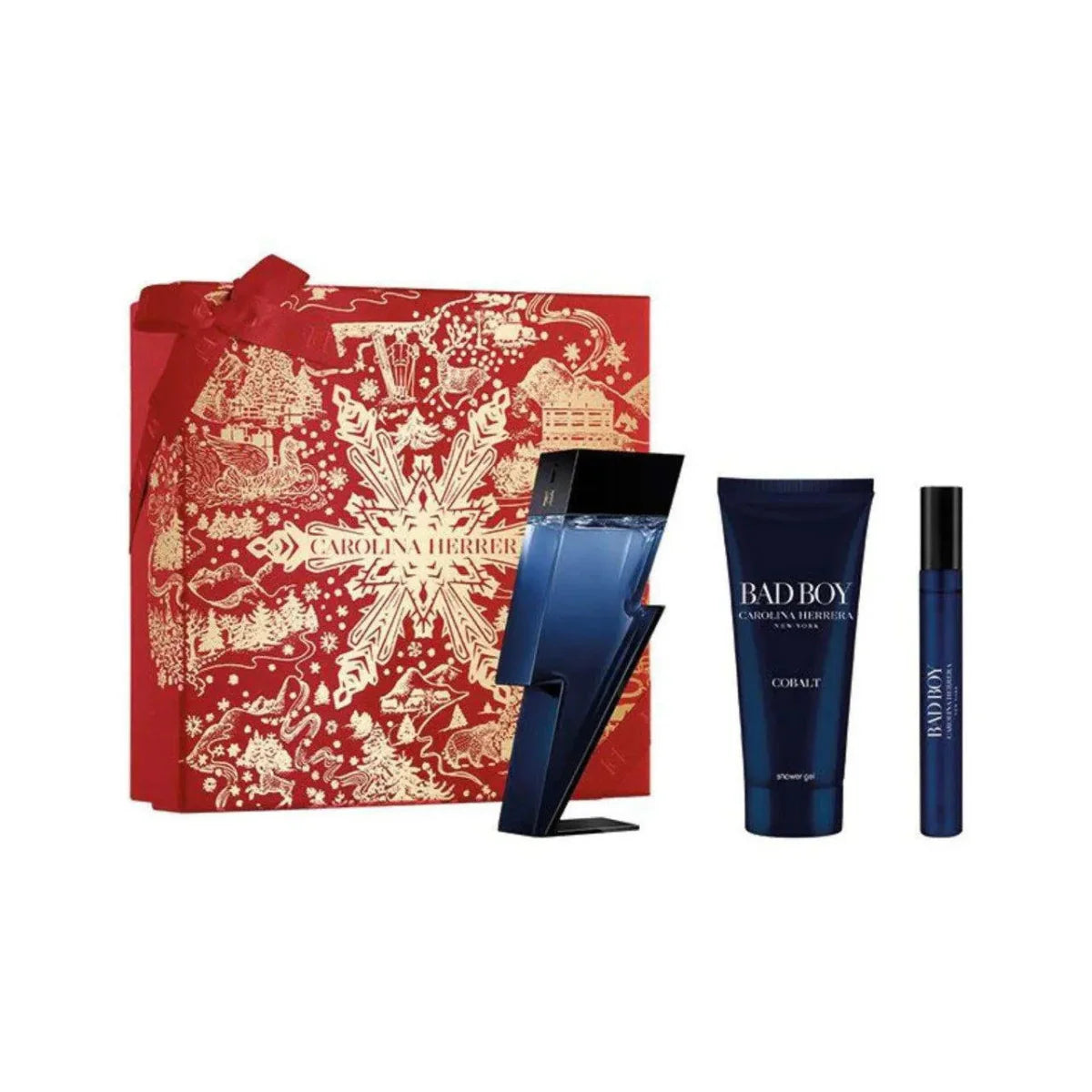 Carolina Herrera Bad Boy Cobalt Gift Set Set 1 8411061102008