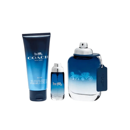 Coach Blue Gift Set Set 1 3386460147088