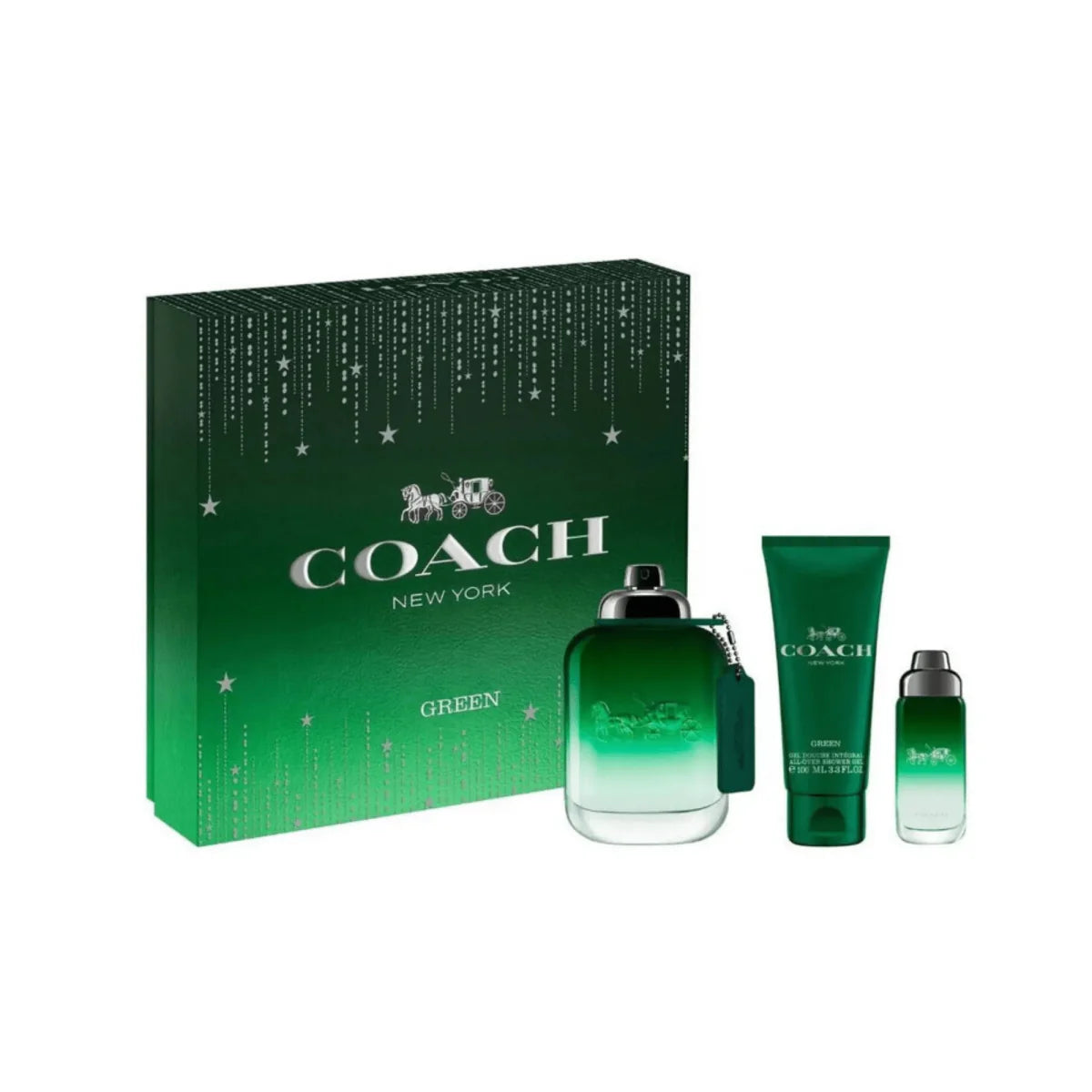 Coach Green Gift Set Set 1 3386460141758