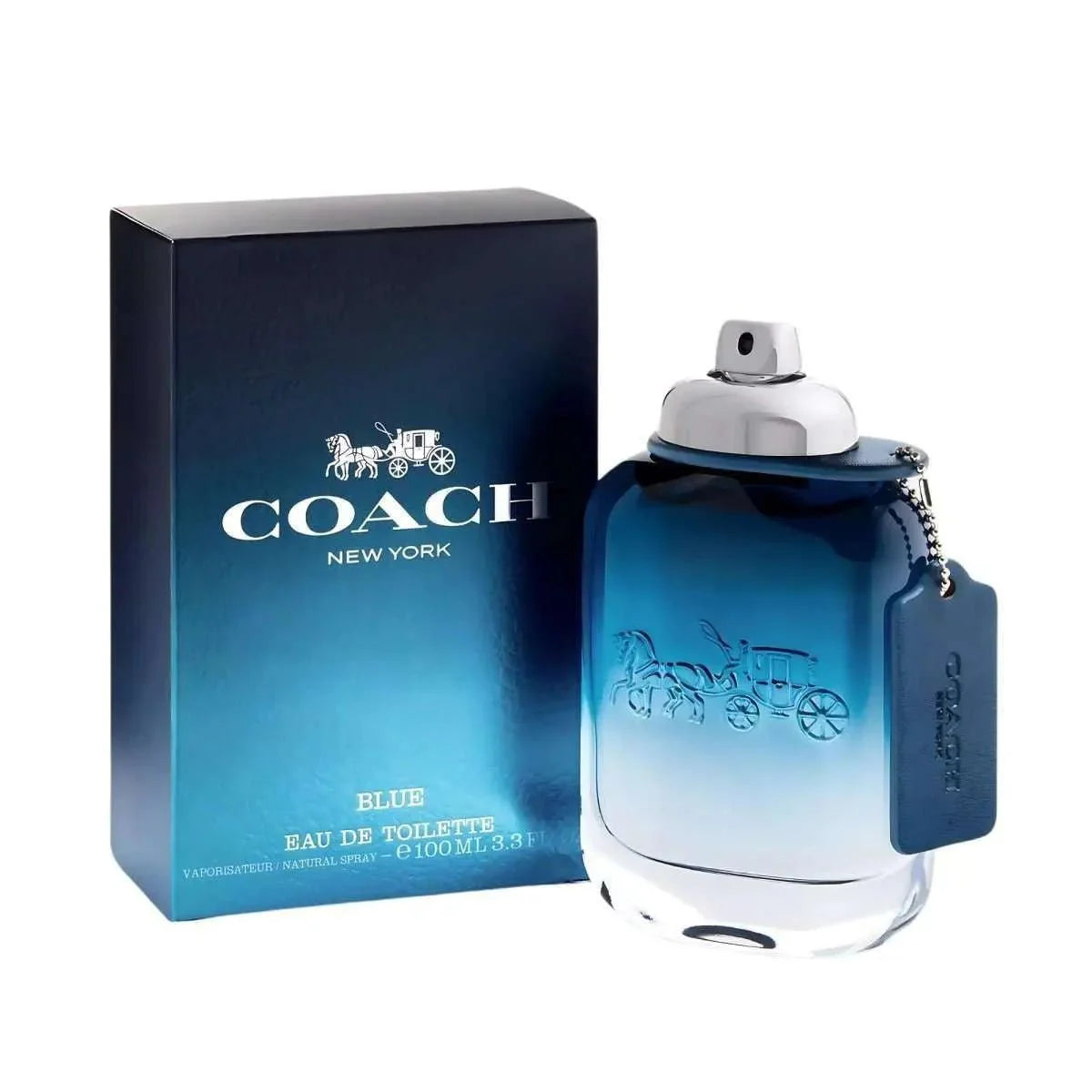 Coach New York Blue Fragrance 3.3 oz 3386460113724