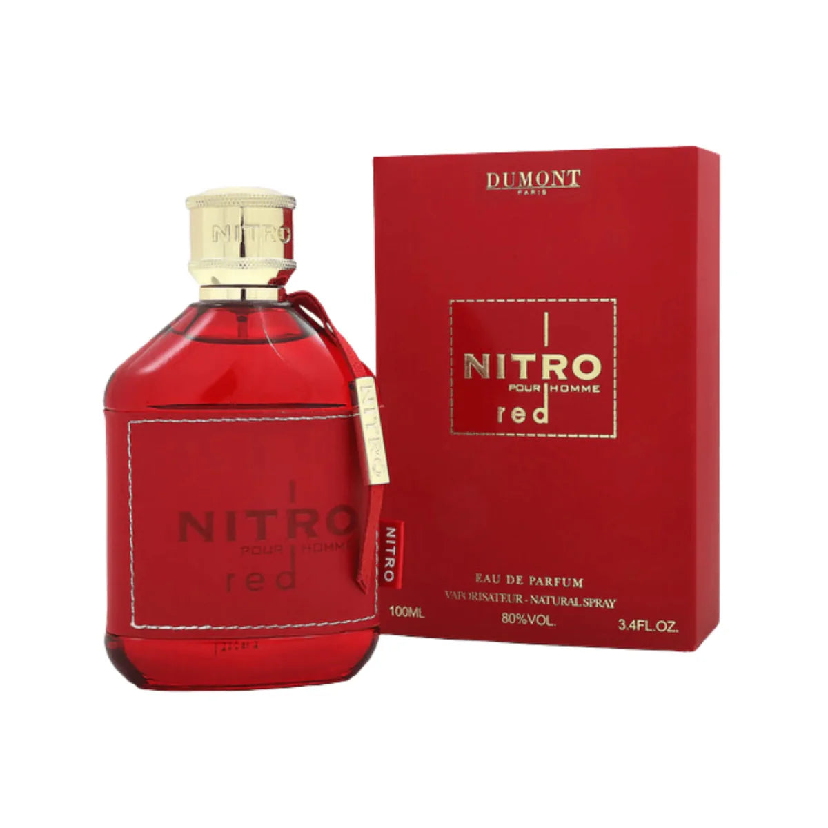 Dumont Nitro Red Fragrance 3.4 oz 3760060761880