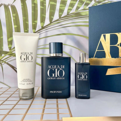 Giorgio Armani Acqua di Gio Profondo Gift Set Set 1 3614273895415