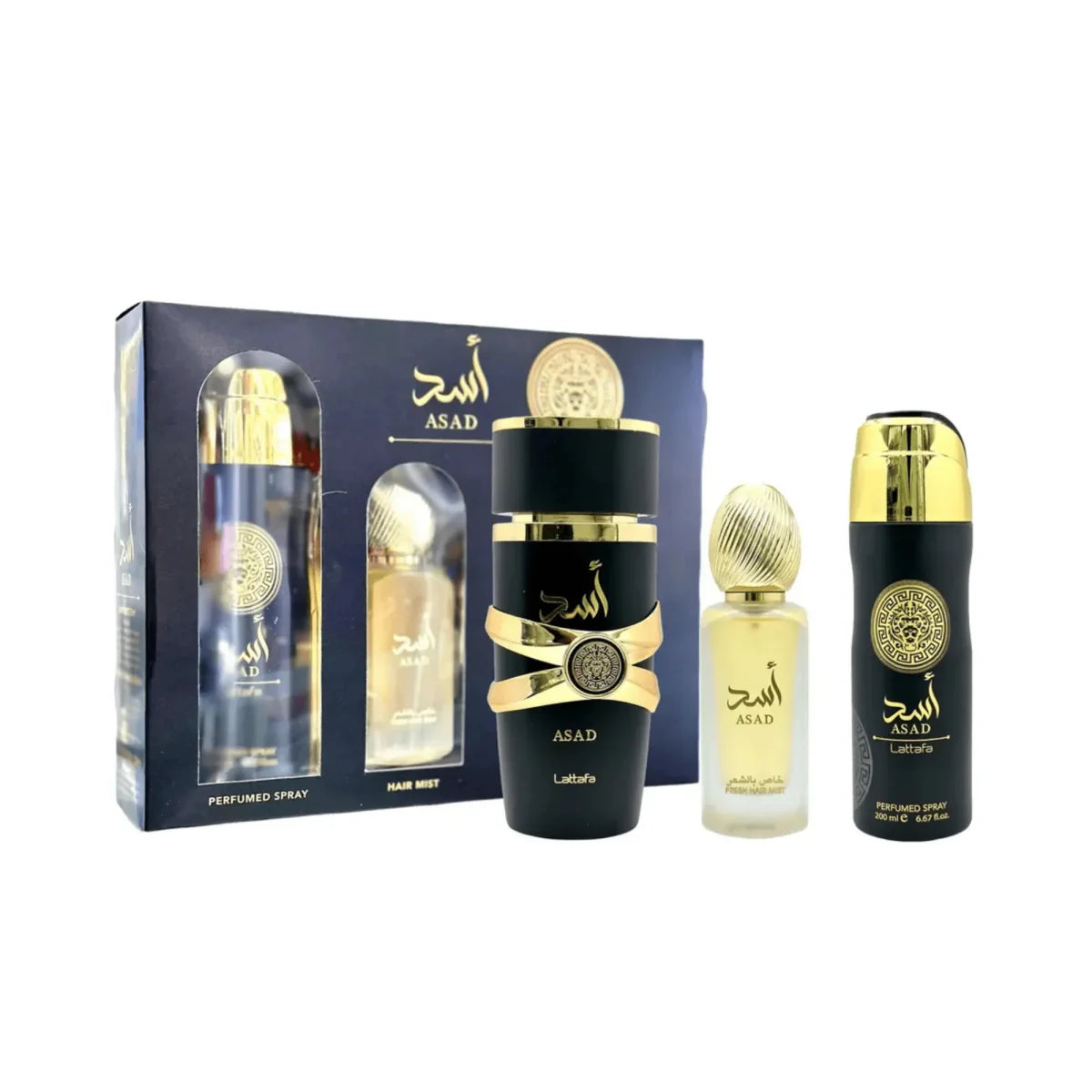 Lattafa Asad Gift Set Set 1 6290362340126