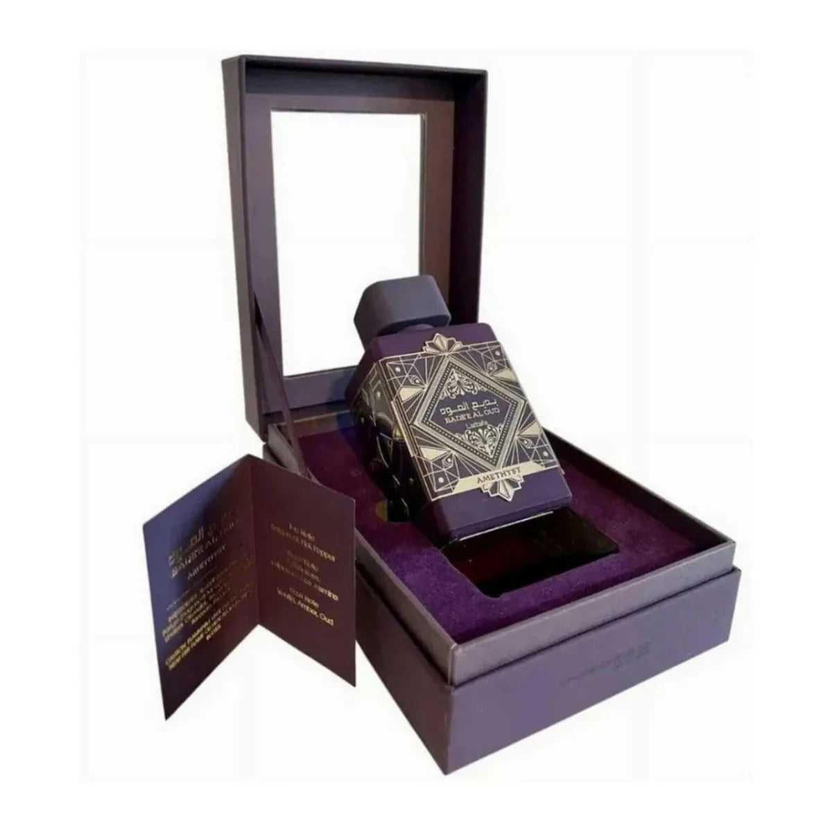 Lattafa Bade'e Al Oud Amethyst Fragrance 3.4 oz 6291108733875