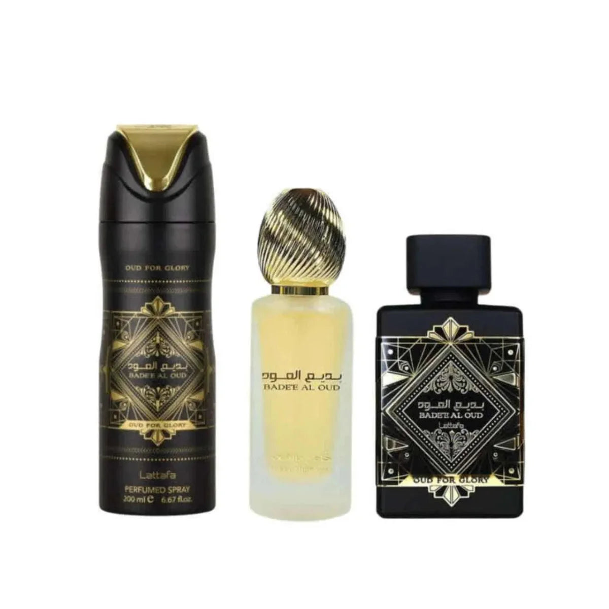 Lattafa Badee Al Oud Glory Gift Set Set 1 6290360599984