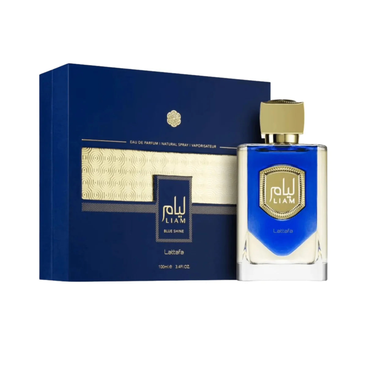 Lattafa Liam Blue Shine Fragrance 3.4 oz 6290360591520
