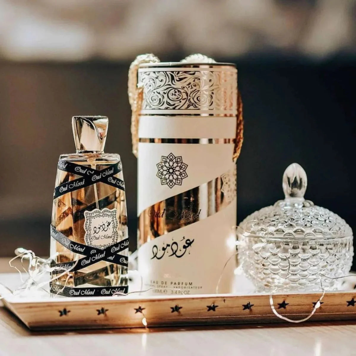 Lattafa Oud Mood Fragrance 3.4 oz 6291106065114