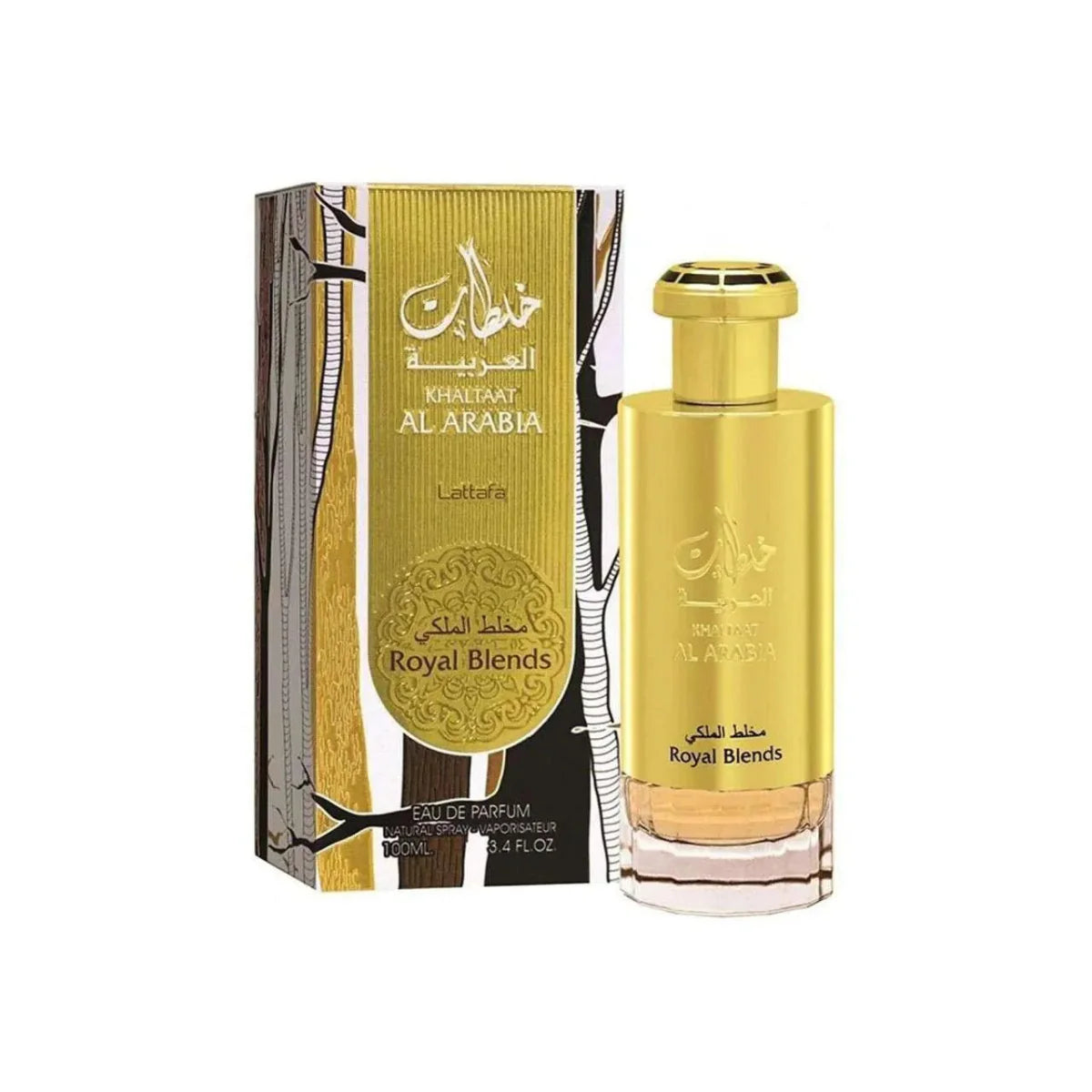 Lattafa Royal Blend Gold Fragrance 3.4 oz 410000001721