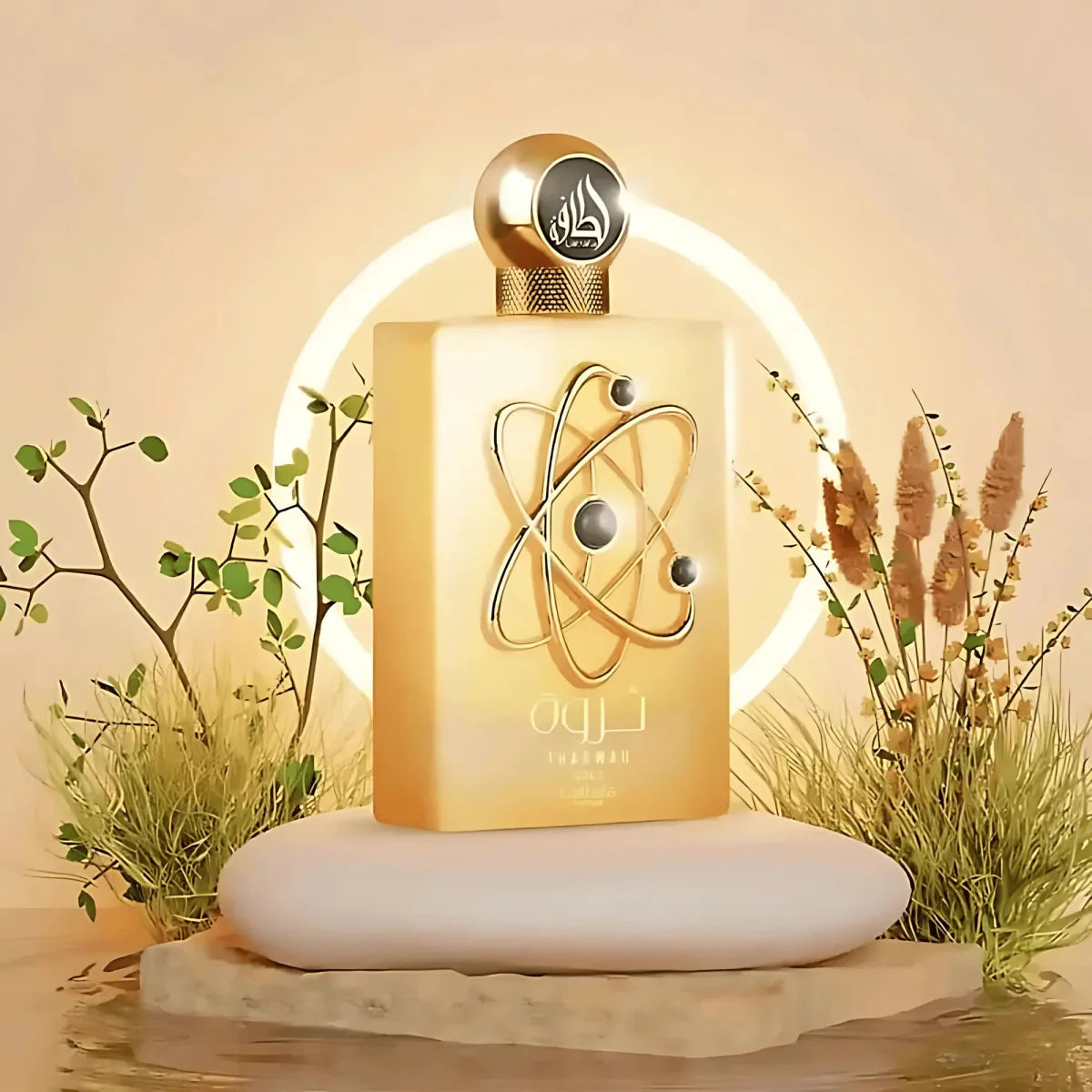 Lattafa Tharwah Gold Fragrance 3.4 oz 6291108738177